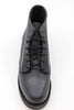 Red Wing Women's 6 Inch Classic Moc Boot - Black Leather Top View