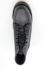Red Wing Women's 6 Inch Classic Moc Boot - Black Leather Top View