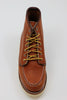 Red Wing Women's 6 Inch Classic Moc Boot - Oro Leather Top View