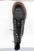 Red Wing Men's Iron Ranger Boot - Black Leather Top View