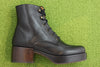 Chie Mihara Women's Imo Boot - Black Leather Side View