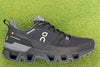 On Running Womens Cloudwander Waterproof Sneaker - Black Nylon/Synthetic Side View