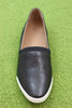 Women's Melanie Slip on - Black Leather Top View