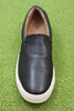Women's Ivy Slip on - Black Leather Top View