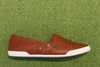 Frye Women's Melanie Slip on - Cognac Leather Side View