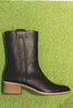 Coclico Women's Sracha Boot - Black Leather Side View