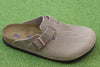 Birkenstock Men's Boston Clog - Tobacco Oiled Leather Side Angle View
