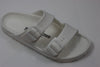 Birkenstock Women's Arizona EVA Sandal - White EVA - Side Angle View