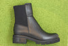 La Canadienne Womens Collette Boot - Black Leather Side View