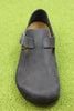 Birkenstock Men's London Shoe - Black Oiled Leather Top View