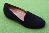 Vionic Women's Willa Slip On - Black Suede Side Angle