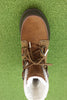 Sorel Women's Tivoli IV Boot - Velvet Tan/Olive Leather/Suede/Canvas Top View