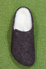 Birkenstock Women's Zermatt Slipper - Mocha Wool/Shearling Top View