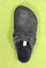Birkenstock Unisex Boston Shearling Clog - Black Shearling Top View