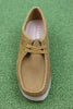 Women's Wallabee - Oakmoss Nubuck Top View