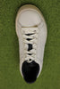 Unisex Suede Icon Sneaker- White Suede Top View