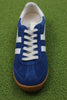 Women's Elan Sneaker - Marine Blue/White Top View