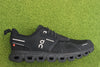 Womens Cloud6 Waterproof Sneaker - All Black Nylon Side View