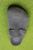 Men's Boston Clog - Charcoal Suede Side Top View