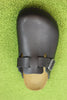 Birkenstock Unisex Boston Grip Clog - Black Leather Top View