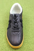 Karhu Unisex Trampas Sneaker - Jet Black Leather  Top View