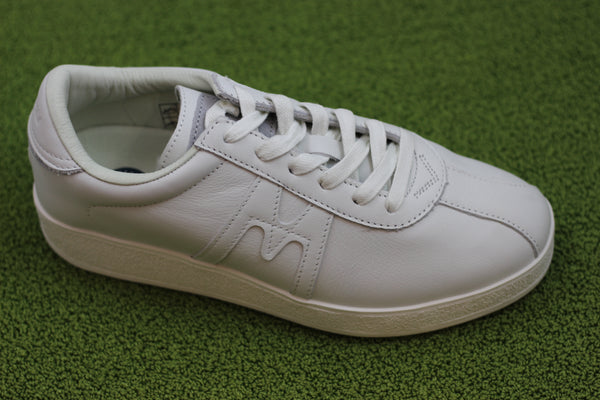 Unisex Trampas Sneaker - Bright White Leather