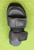 Lofina Women's 3484 Sandal - Black Leather Top View