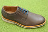 Clarks Men's Atticus LT Oxford - Stone Leather Side Angle View