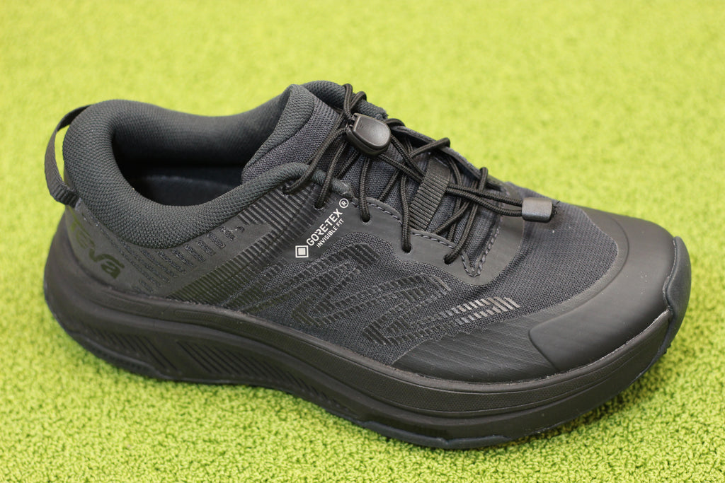 Women's Hurricane Trailsetter GTX - Black Nylon Side Angle View