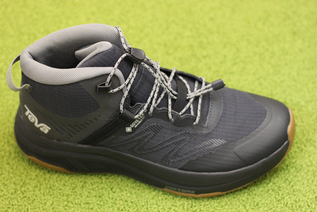 Men's Hurricane Trail Mid GTX - Black Synthetic Side  Angle View