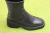 Women's 22240 Play Zip Boot - Black Leather Side Angle View