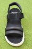 Sorel Women's Vibe Sandal - Black Leather/Nylon Top View