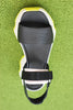 Sorel Women's Kinetic Impact Sandal - Black Leather Top View