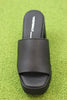 Intentionally Blank Women's Mary Mule - Black Leather Top View