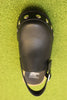 Women's Roam'n Clog- Black Leather Top View