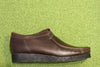 Men's Wallabee - Black/Brown Leather Side View