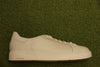 Men's Code C Lace Sneaker -  White Leather Top View Side View