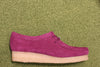 Women's Wallabee - Berry Suede Side Side View