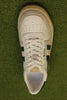 Men's Hawk Sneaker - White/Green Leather/Suede Top View