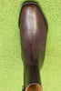 Women's Hopper Boot - Oxblood Leather Top View
