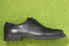Womens Iman Oxford - Black Leather Side View