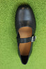 Womens Jolin Mary Jane - Black Leather Top View