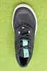 Womens Roger Spin Sneaker - Black Mesh Top View