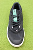 Womens Roger Spin Sneaker - Black Mesh Top View