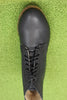 Women's GB49204 Lace Boot - Black Calf Top View