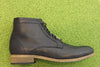 Women's GB49204 Lace Boot - Black Calf Side View