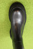 Women's 21196 Zip Boot - Black Leather Top View