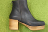 Women's Speed Boot - Black Calf Side View