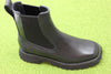 Women's Stayso Rise Boot - Black Leather Side Angle View