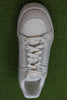 Unisex Slipstream Premium Sneaker - Frosted Ivory Leather/Suede Top View